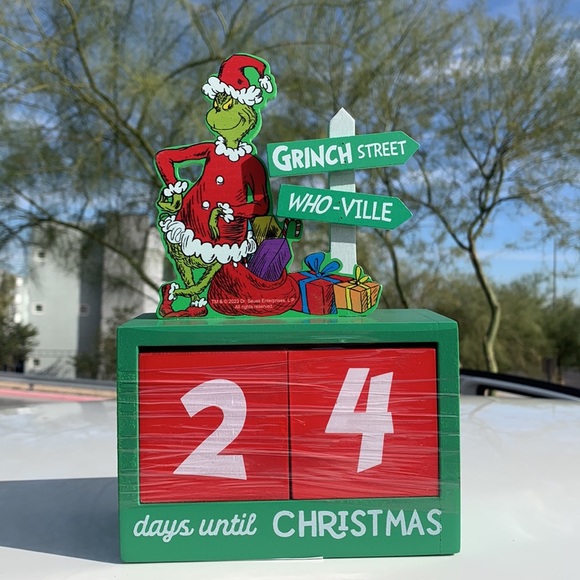 Dr. Seuss Other - Dr. Seuss The Grinch Who Stole Christmas, Countdown Calendar, holiday decor